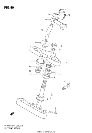 Steering Stem Schematic