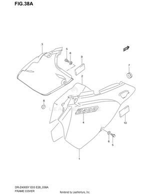 Frame Cover (model K1) Schematic
