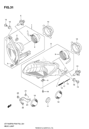 Headlamp Schematic
