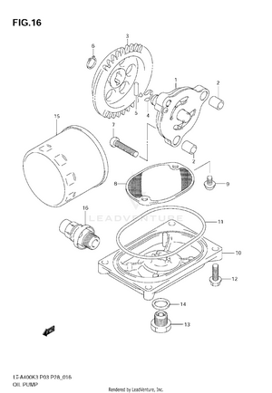 Oil Pump Schematic