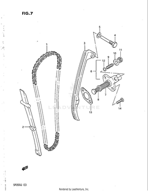 Cam Chain Schematic