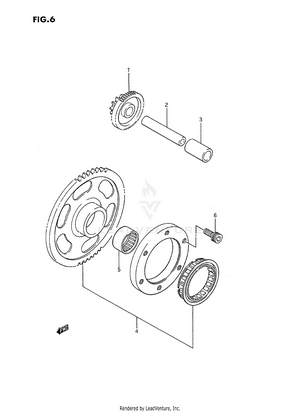 Starter Clutch Schematic