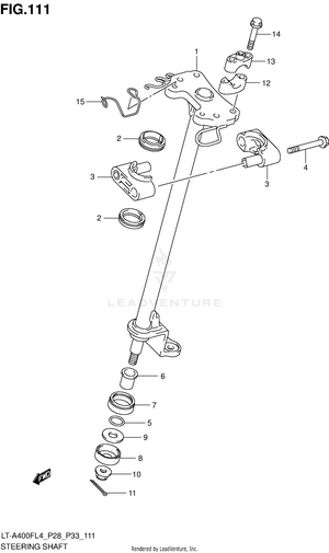 Steering Shaft Schematic