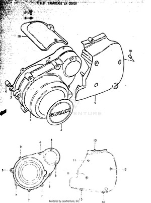 Crankcase Lh Cover Schematic