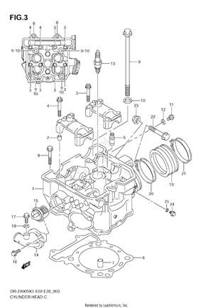 Cylinder Head Schematic