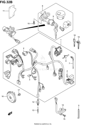 Wiring Harness (model K4) Schematic