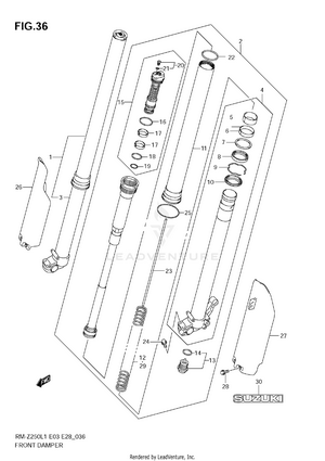 Front Damper Schematic