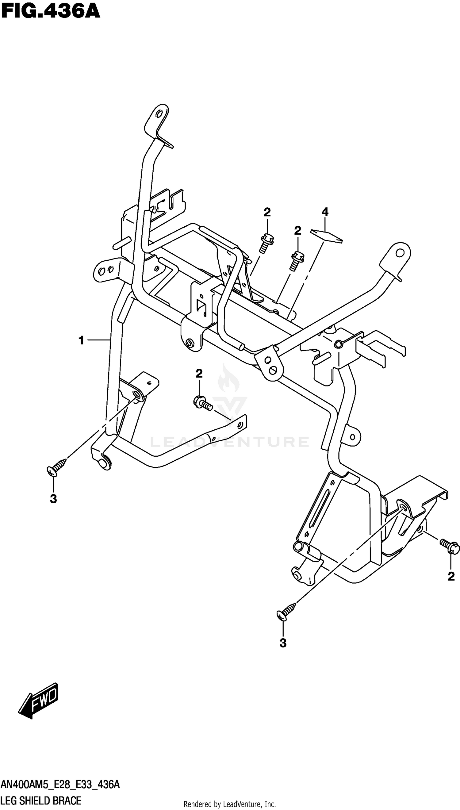LEG SHIELD BRACE