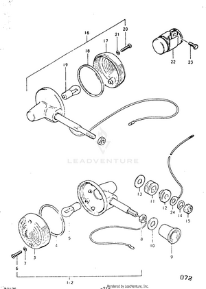 Turn Signal Lamp (tc125a Schematic