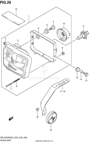 Headlamp Schematic