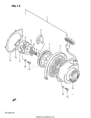 Recoil Starter Schematic