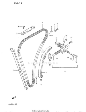 Cam Chain Schematic