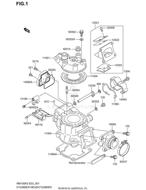 Cylinder Head/cylinder Schematic