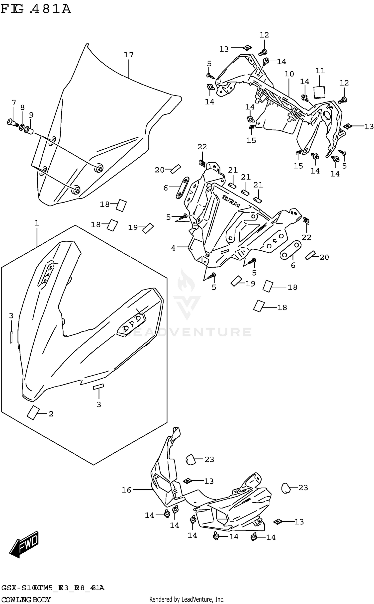 COWLING BODY