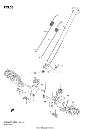 Footrest Schematic