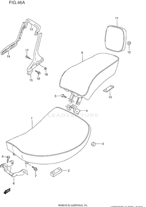 Seat (model T/v) Schematic