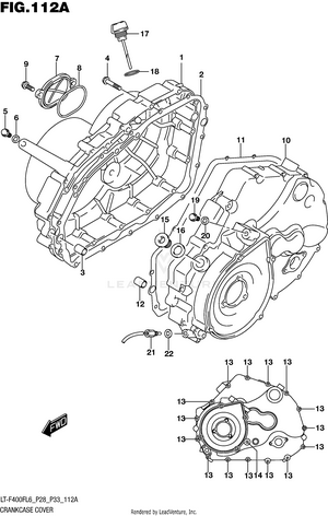 Crankcase Cover Schematic