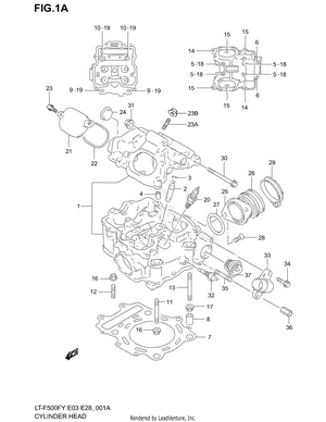 Cylinder Head Schematic