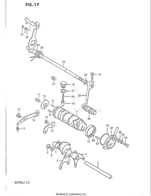Gear Shifting Schematic