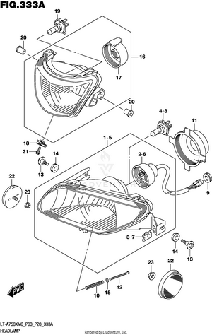 Headlamp Schematic