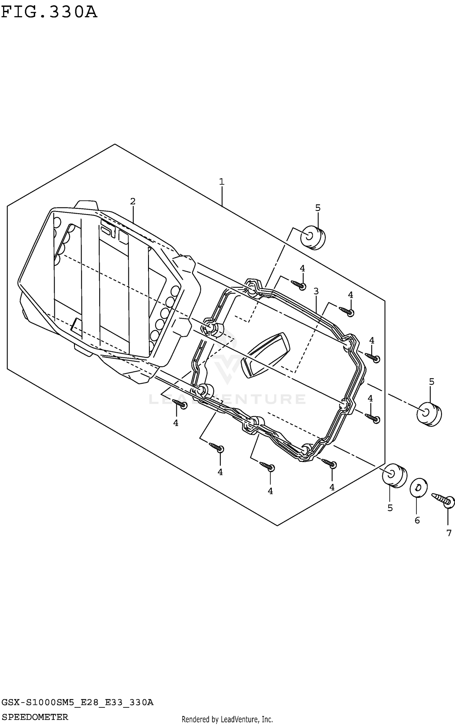 SPEEDOMETER (GSX-S1000SRQM5_E28)