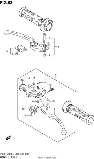 Handle Lever Schematic