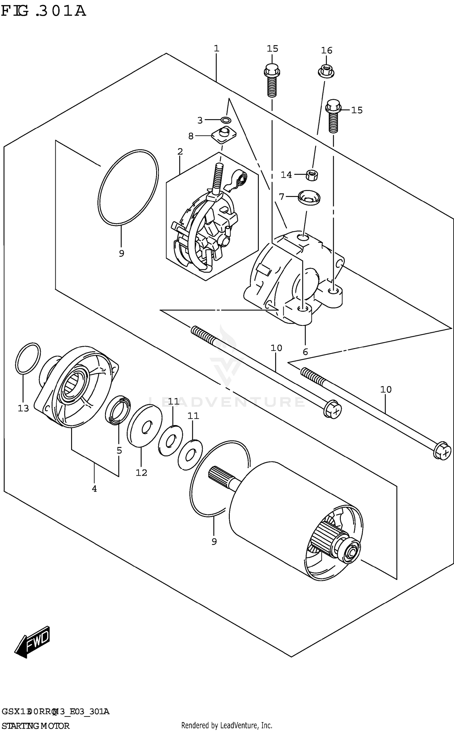 STARTING MOTOR