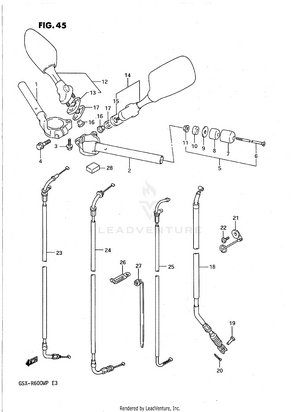 Handlebar Schematic