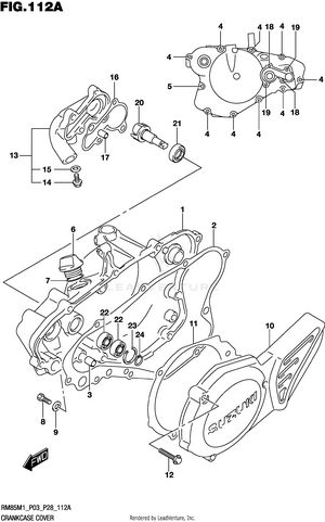 Crankcase Cover Schematic