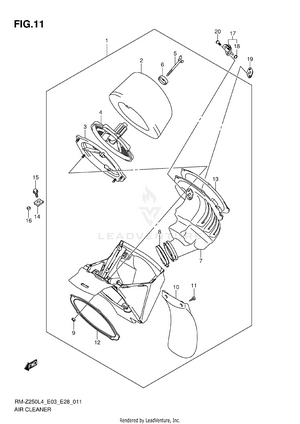Air Cleaner Schematic
