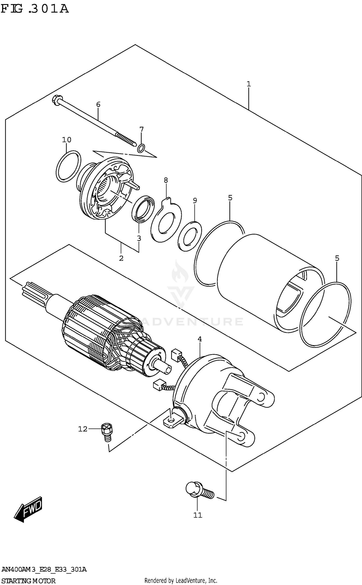 STARTING MOTOR