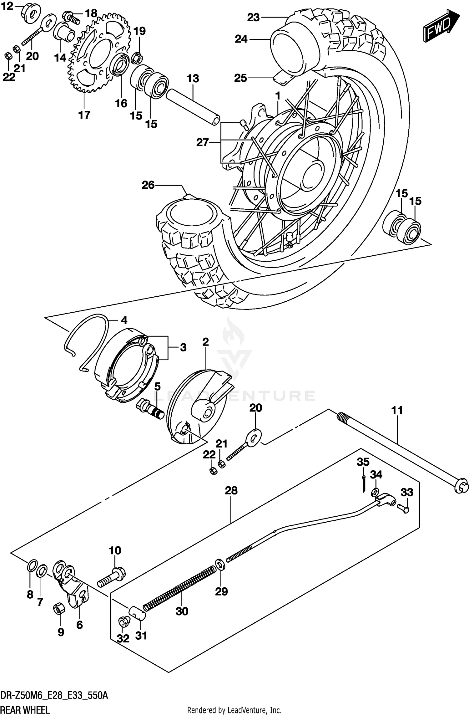 REAR WHEEL