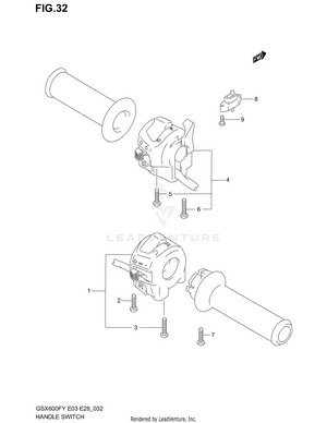 Handle Switch Schematic