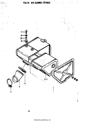 Air Cleaner (ts185a) Schematic