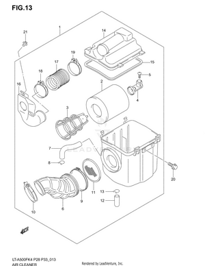 Air Cleaner Schematic