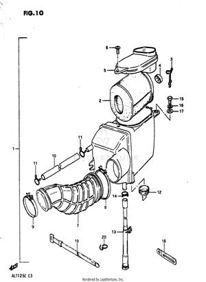 Air Cleaner Schematic