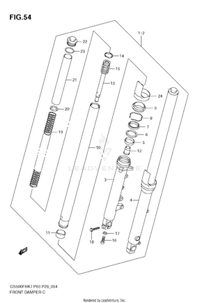 Front Damper Schematic