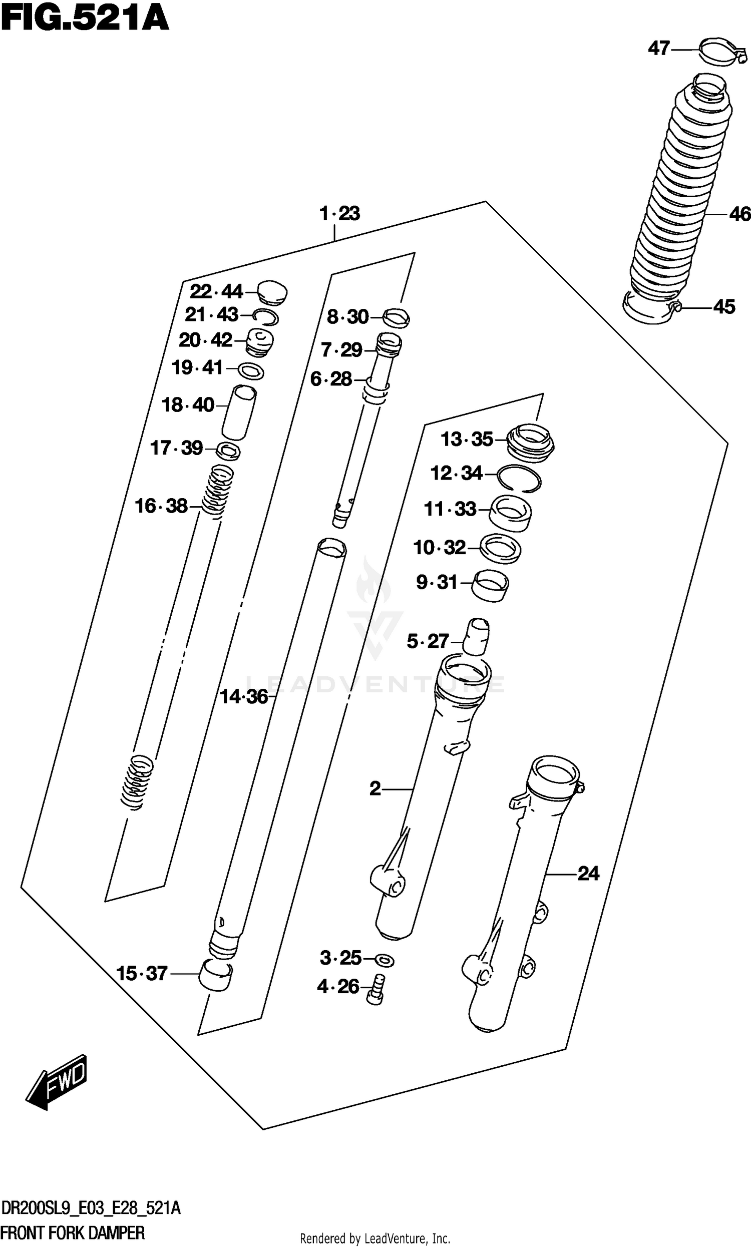 FRONT FORK DAMPER