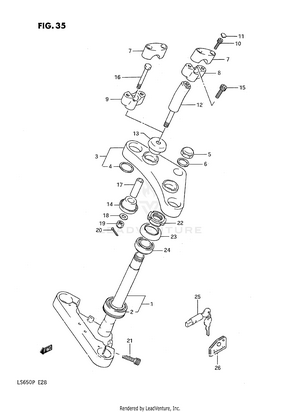 Steering Stem Schematic