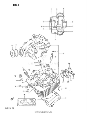Cylinder Head Schematic