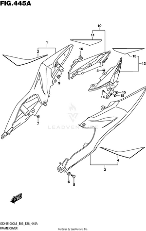 Frame Cover (ysf) Schematic