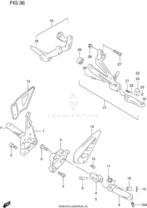 Footrest Schematic