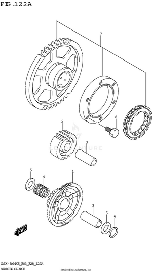 Starter Clutch Schematic