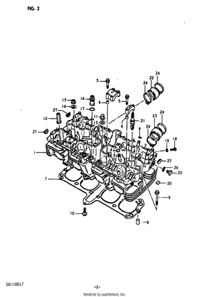 Cylinder Head Schematic