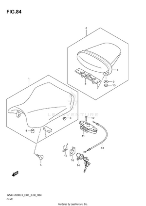 Seat Schematic