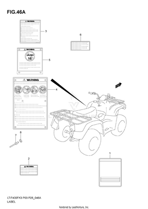 Label (model K4/k5/k6/k7) Schematic