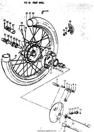 Front Wheel Schematic
