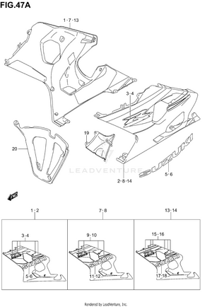 Under Cowling (model K5) Schematic