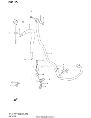 Oil Hose Schematic