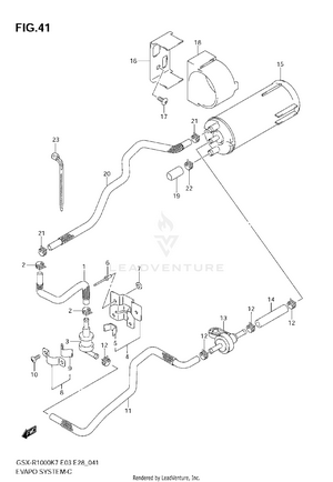 Evapo System (e33) Schematic